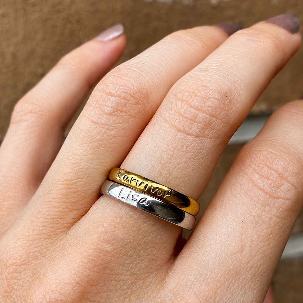 Personalized Dainty Ring 15