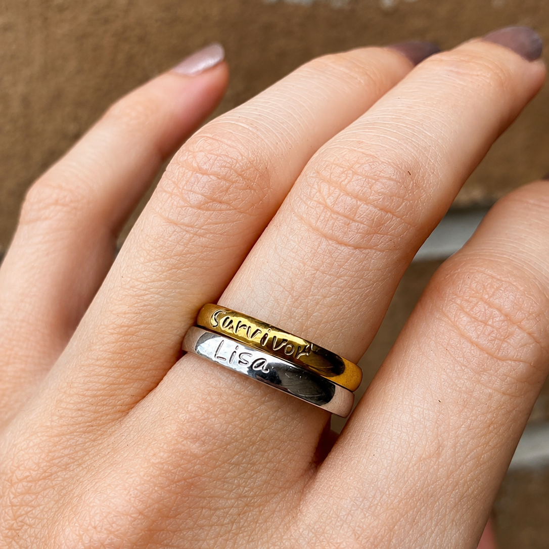 Personalized Dainty Ring 15
