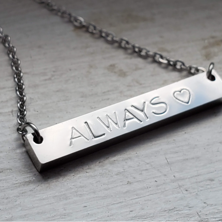 Horizontal Bar Necklace 10