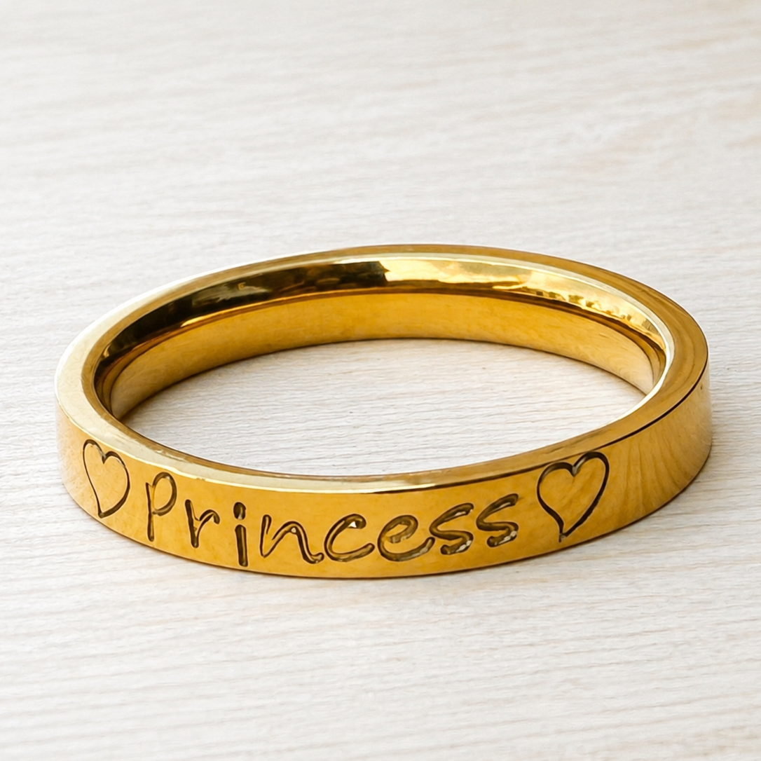 Square Edge Dainty Ring 15